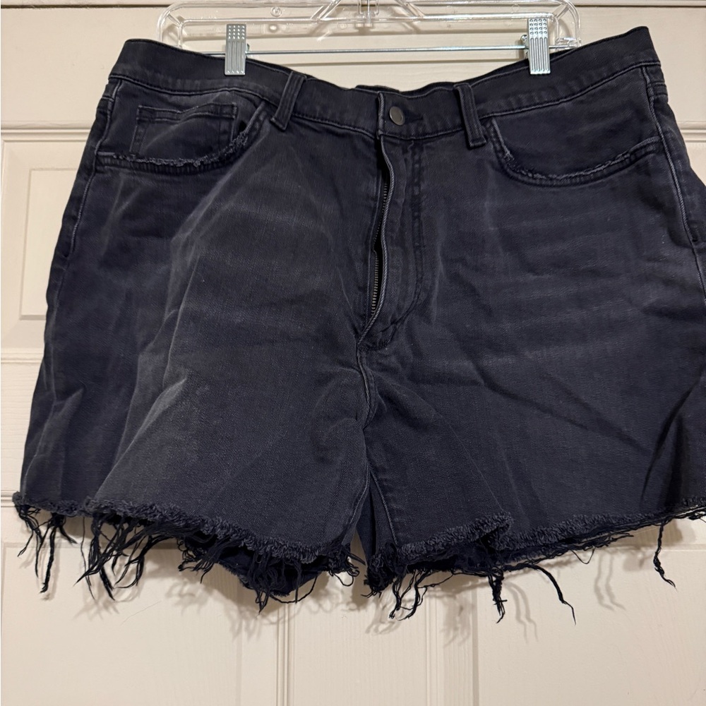 NWOT Joe's 5” Delia Women’s Black Denim Jean Shorts Size 34